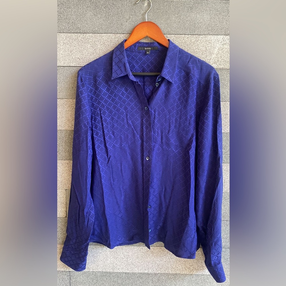 Womens Gucci button-up top